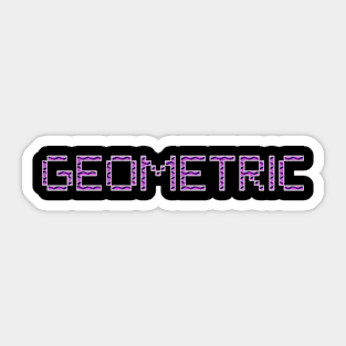 Geometric Sticker